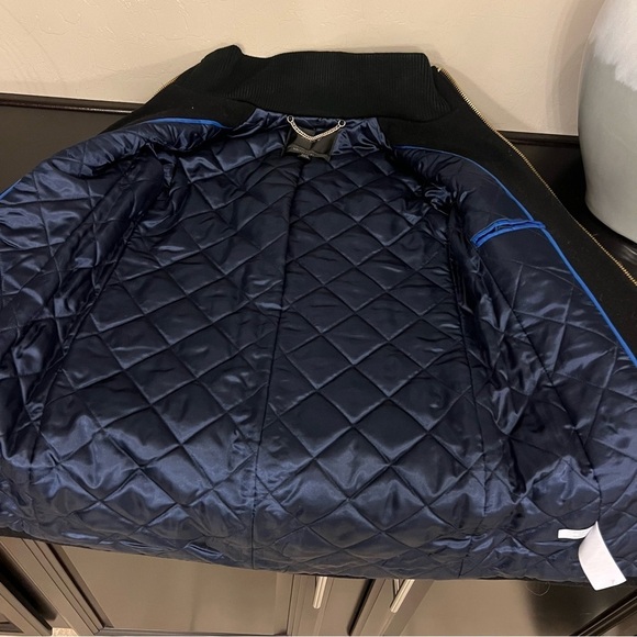 J. Crew Nello Gori Lodge coat in Italian stadium-cloth wool black full zip, 00P - Picture 10 of 11